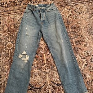 Abercrombie & Fitch Light Blue High Rise Jeans